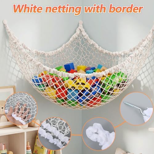Stuffed Animal Hammock Corner Large Stuffed Animal Net - Image 6