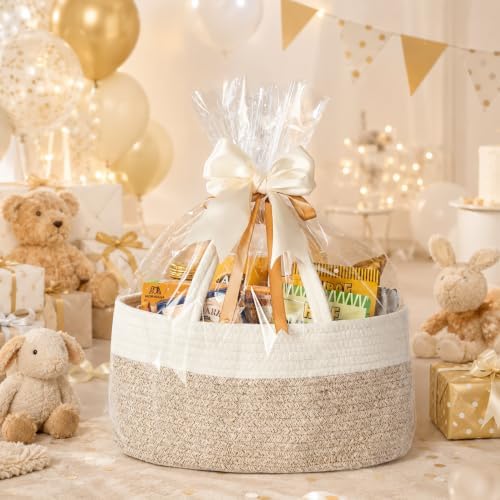 Diaper Caddy Organizer, Gift Basket for Baby Shower, Newborn Essentials - Image 4