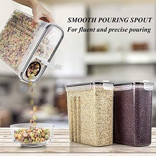 Wildone Cereal Containers Storage Set 2.5L, 8 Pack - Image 5