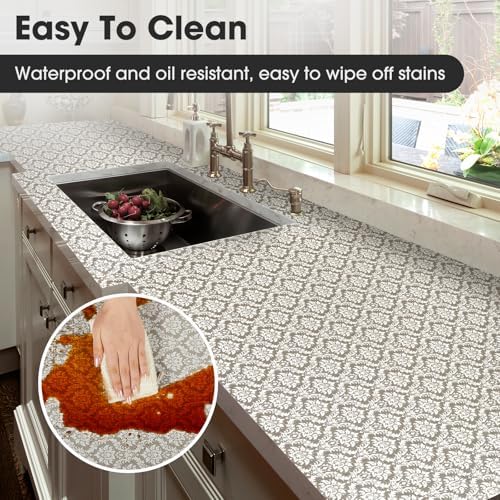 Drawer and Shelf Liner for Kitchen Cabinets, 18IN X 10FT - Image 4