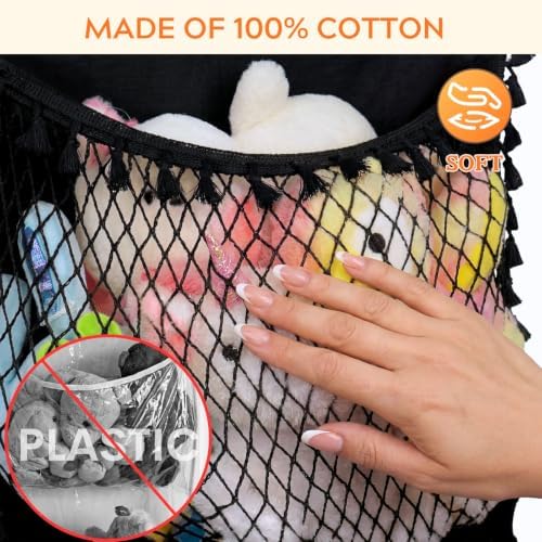 Ofiray-home Cotton Over The Door Stuffed Animal Storage - Image 4
