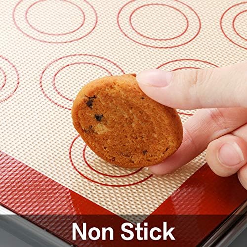M MCIRCO Baking Sheet with Cooling Rack, Baking Mat Set, Set of 6 - Image 6