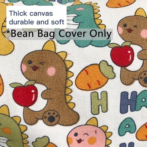 YuppieLife Stuffed Animal Storage Bean Bag Cover, 38" Velvet Toy Organizer - Image 4