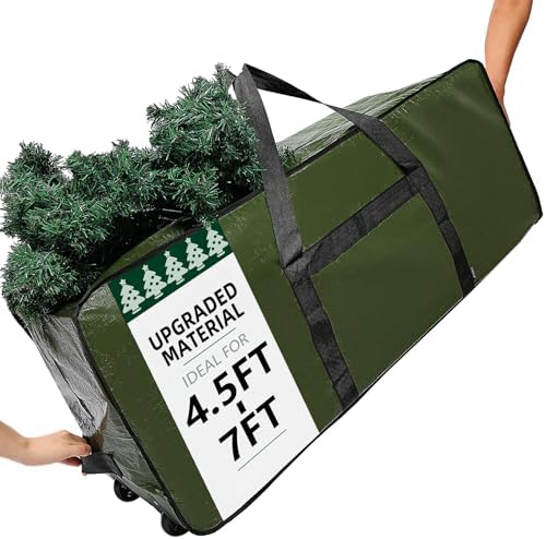 HOMEST Christmas Tree Storage Bag, Fits for 4.5-7 ft Xmas Artificials by HOMEST