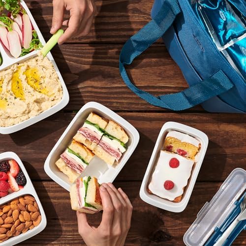OXO Good Grips Prep & Go Food Storage Container - 5 Cups, Ocean Blue - Image 5