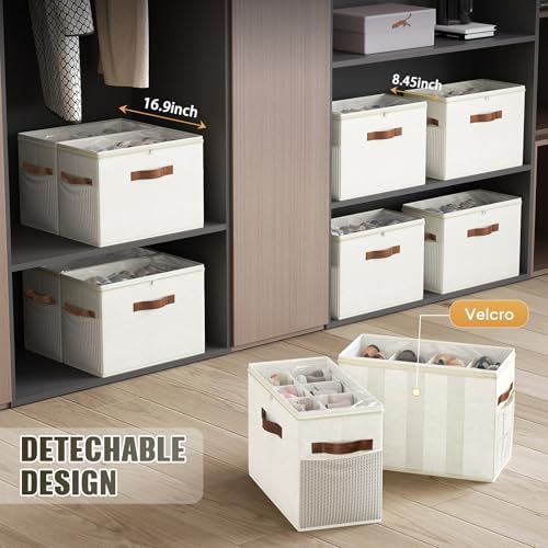 2 Pack Shoe Organizer for Closet, Foldable Shoe Storage with Adjustable - Image 5