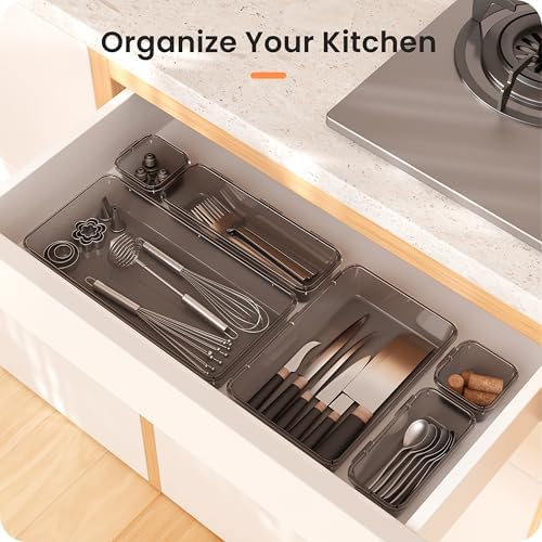 A-LuGei 【Military Grade】 Drawer Organizer for Vanity Bathroom Makeup Desk - Image 6