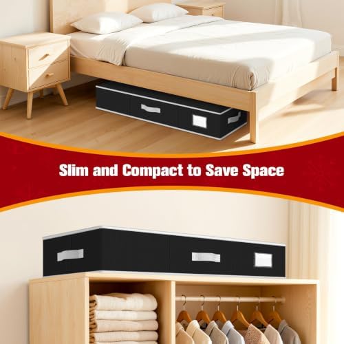Wrapping Paper Organizer Storage, Christmas Wrapping Paper Storage, Black - Image 6