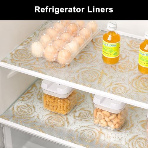 Cooyes Shelf Liner Non-Adhesive EVA Cabinet & Drawer Liner 11.8" x 120" - Image 6