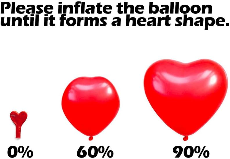 AFTERLOON® Biodegradable Balloons 24 pcs Pastel Peach 10 Inch Heart Shaped, Thickened Extra Strong Natural Latex Helium Float, Proposal Marriage Love Baby Shower Gender Reveal Wedding Bridal