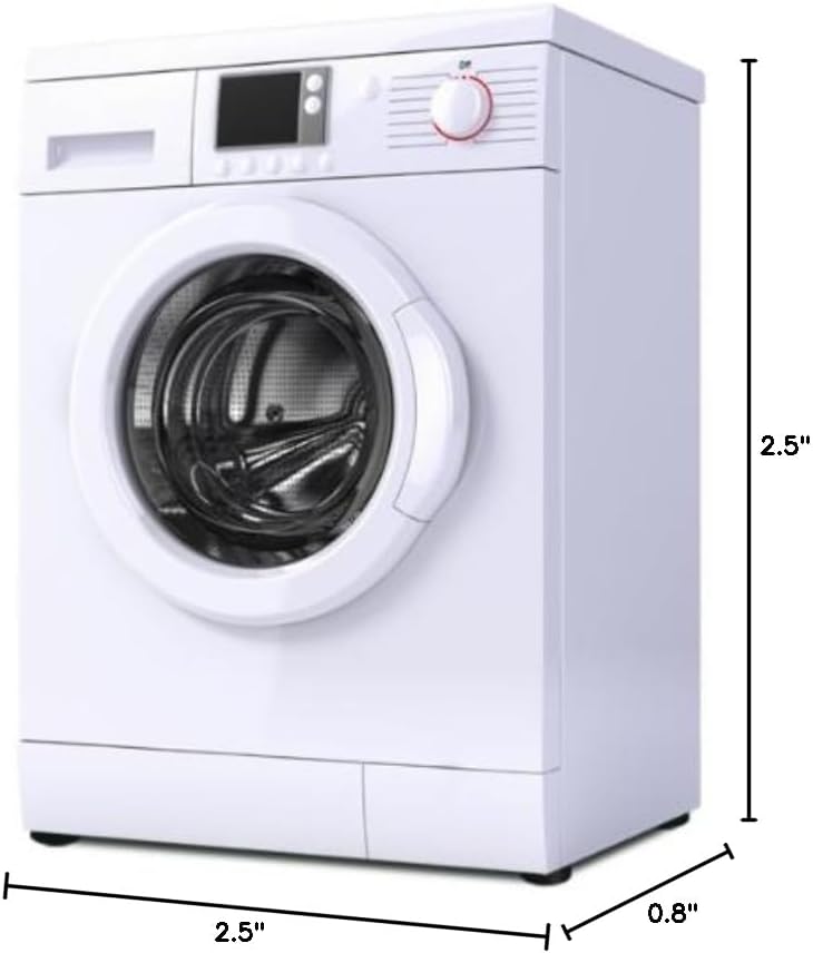 IdeaWorks Washing Machine Anti-Vibration Pads - 4 pc set, Black (JB6368) - Image 6