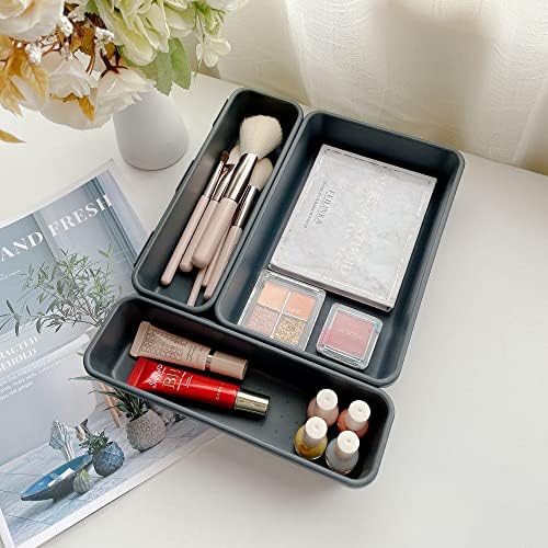 Gonice 13 PCS Drawer Organizer Tray, Interlocking Desk Drawer Organizer - Image 5