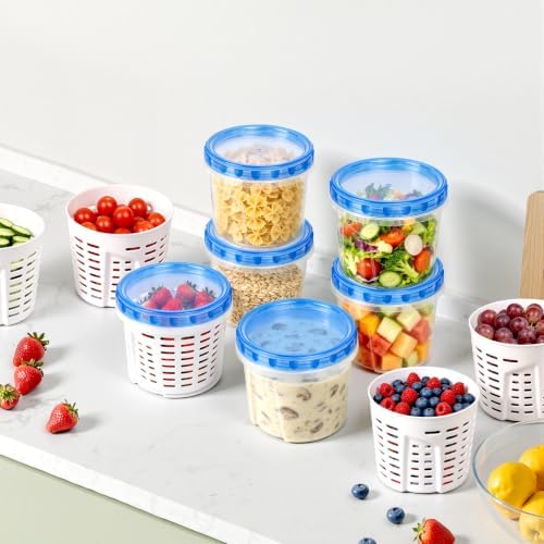 3 Pack 24oz Freezer Storage Containers, Fruit Storage Containers for Lunch - Image 6