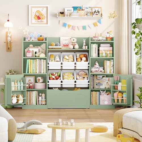 FINETONES Toy Storage Organizer with Movable Drawer Toy Organizer for Kids by finetones