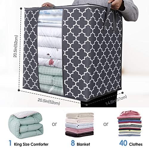 Storage Bags 2 Pack 100L Clothes Organization and Storage Containers - Image 2