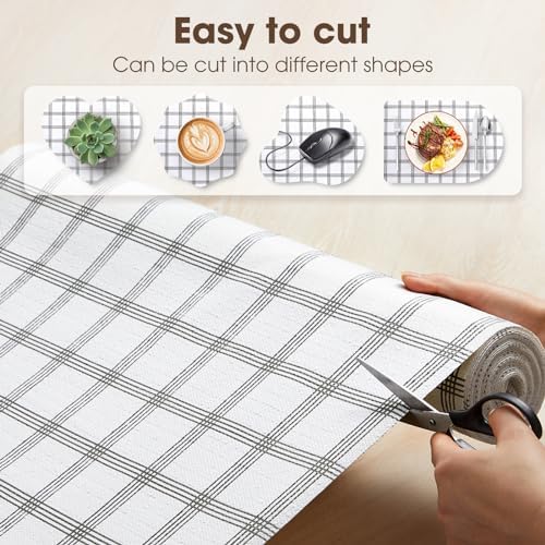 Drawer and Shelf Liner for Kitchen Cabinets, Stripes, 24IN X 10FT - Image 4