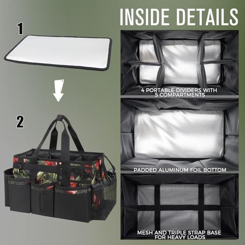 SCAVATA Wearable Cleaning Caddy Organizer With Handle & Shoulder Strap - Image 4