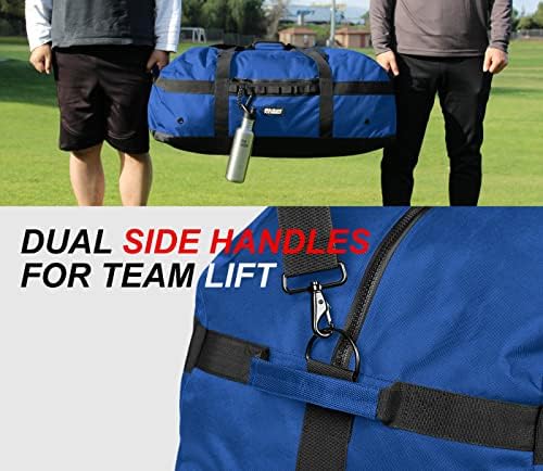 Fitdom 132L 36" Extra Large Heavy Duty Equipment Travel Storage Duffle Bag - Image 6