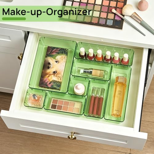 Vtopmart 25 Pack Plastic Drawer Organizers with Anti-slip Rubber Pads - Image 4