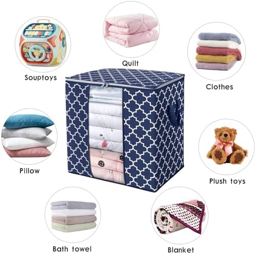 Storage Bags 8 Pack 100L Clothes Organization and Storage Containers - Image 6