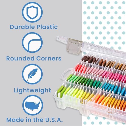 ArtBin Floss Finder Box, Embroidery Floss Organizer, Clear - Image 3
