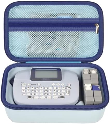 GWCASE Hard Case for Brother P-Touch PTM95 PT90 Handy Label Maker, Blue by GWCASE