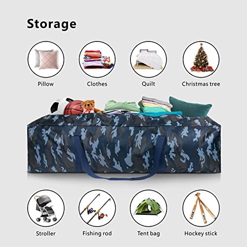 TOPDesign 3-Pack Long Storage Duffle Bags – 46" x 12.5" x 12.5", 30Gal - Image 4