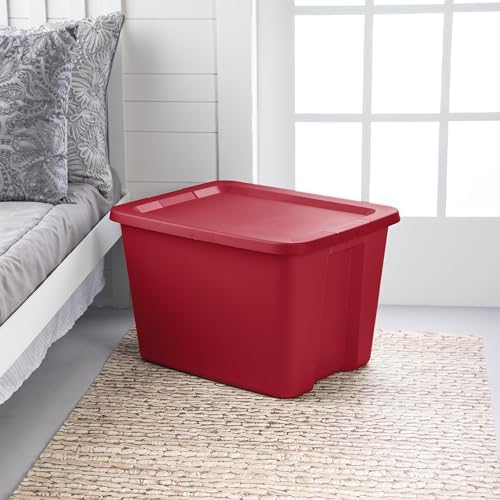 18 Gallon Plastic Storage Bins with Lids, Large Stackable Tote Containers for Home Organization - Image 5