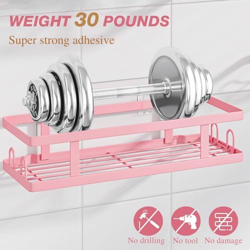 Youvip Pink Shower Caddy, 3 Pack - Image 3
