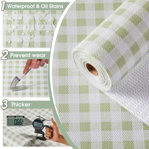 Drawer and Shelf Liner for Kitchen Cabinets, 18IN X 10FT - Image 5