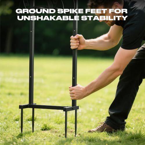FLORA GUARD Garden Hose Holder Stand, Heavy Duty Freestanding Hose Rack - Image 4