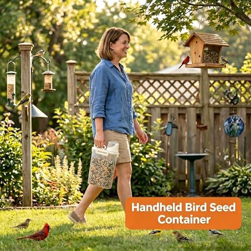 2 Lbs Small Cat Dog Food Storage Container for Bird Seed, Pet Food, 2 Pack - Image 6