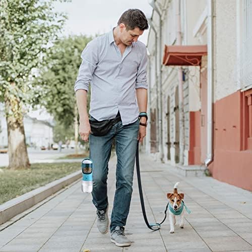 Cibaabo Dog Water Bottle Portable with Food Container & Filter for Travel - Image 2