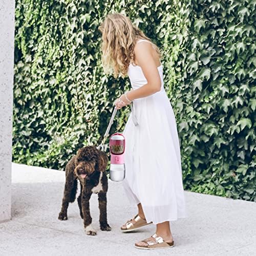Cibaabo Dog Water Bottle Portable with Food Container & Filter for Travel - Image 6
