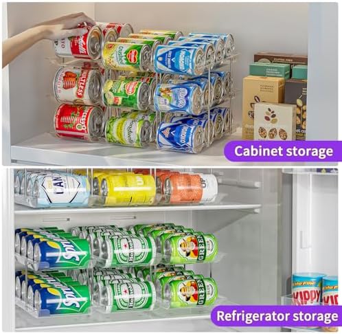 Can Organizer for Pantry, 3-Tier Combinable Can Rack - Image 5