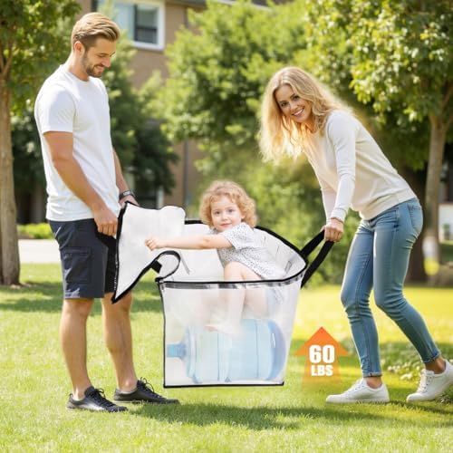Moving Bags, Extra Large Heavy Duty Storage Bags, 93L, 8 Packs - Image 2