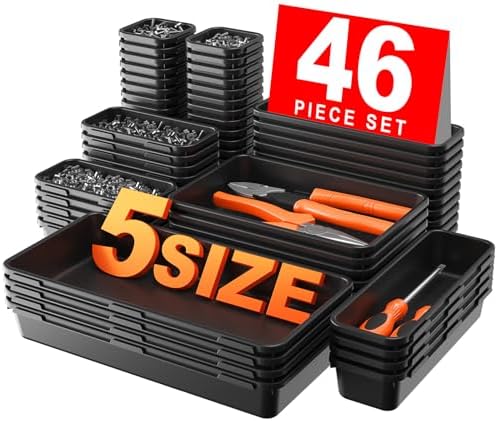 A-LuGei 【 】 Tool Box Organizer Tray Divider Set Drawer Organizer by A-LUGEI