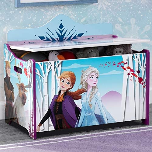 Delta Children Deluxe Toy Box, Disney Frozen II - Image 2