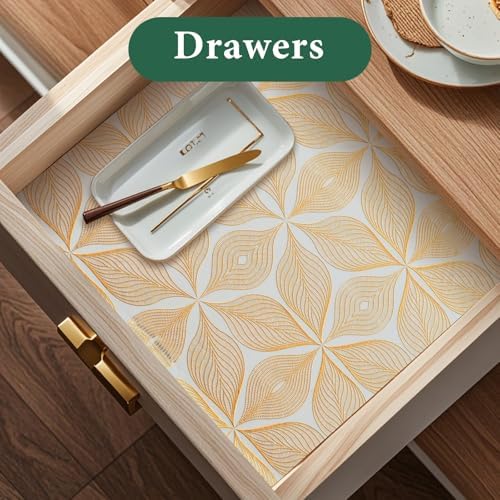3D Drawer and Shelf Liner for Kitchen Cabinet: 23.6 in X 30 Ft Waterproof - Image 2