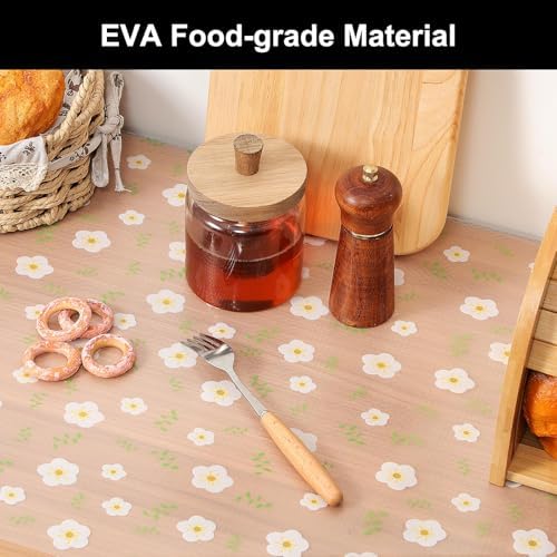 Cooyes Shelf Liner Non-Adhesive EVA Cabinet & Drawer Liner 17.5" x 78.7" - Image 3