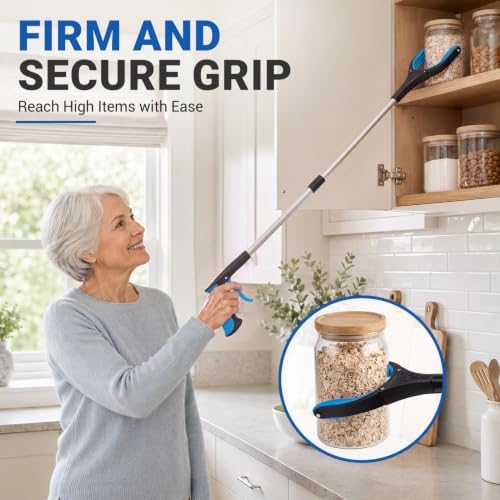 Grabber Reacher Tool - 32” Extra Long Foldable Gripper and Reaching Tool - Image 4