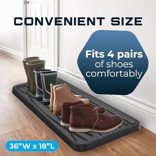 Milato Boot Tray – Extra Large – 18 x 36 in – 45 x 91cm (2 Pack) - Image 3