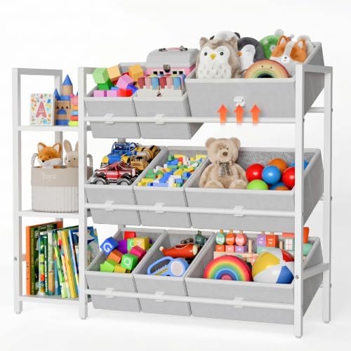 CODACE Kids Toy Organizers and Storage - Toy Shelf for Playroom, Kids Room by CODACE