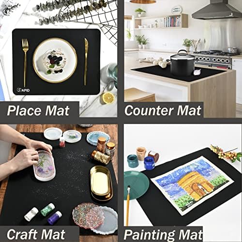 Extra Large Silicone Mat Kitchen Counter Heat Resistant Table Mat 36" x 24" - Image 6