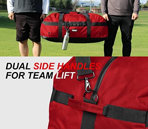 Fitdom 132L 36" Extra Large Heavy Duty Equipment Travel Storage Duffle Bag - Image 6
