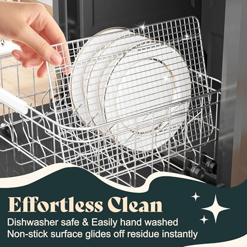 Cooling Racks 10 x14.75 in, Tight-Wire Stainless Steel Baking Rack 1-Pack - Image 5
