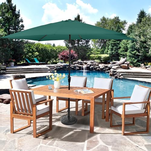 Pure Garden Outdoor Umbrella Base, 19lb, Black - Image 5