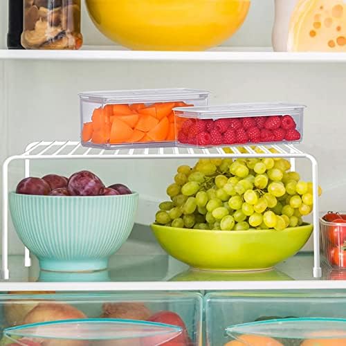 Orgneas Expandable Cabinet Shelf Organizer Rustproof Metal Shelf Riser - Image 3