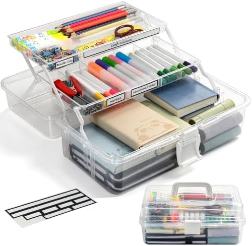 Art and Craft Organizers and Storage Box with Custom Fit Bespoke Labels - Image 2