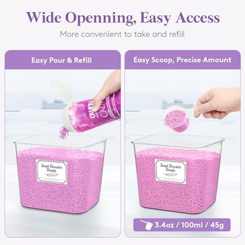 Lifewit Laundry Pods Container with Lid, 0.7gal, Natural, 1 Pcs - Image 4